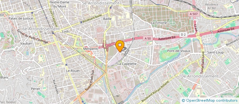 localisation de l'entreprise MONSIEUR ROMAIN CHASSAGNEVIROL à MARSEILLE