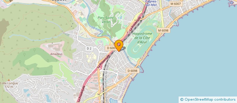 localisation de l'entreprise MONSIEUR ROMAIN CHASTAN à VILLENEUVE-LOUBET