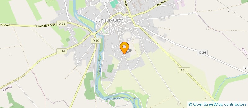 localisation de l'entreprise MONSIEUR ROMAIN CHAUPRADE  DUN-SUR-AURON