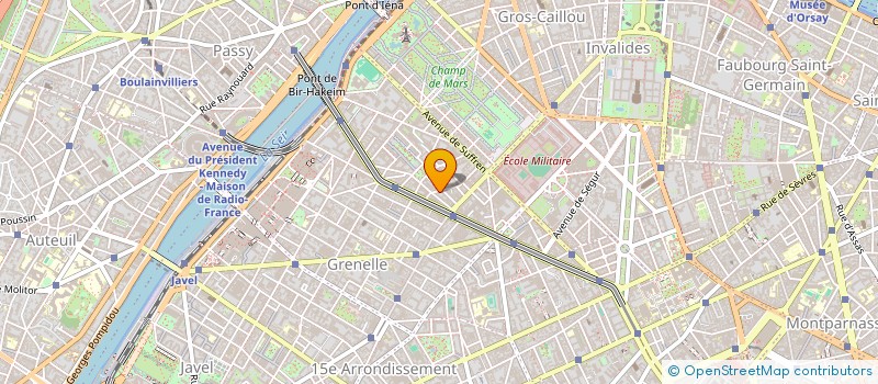 localisation de l'entreprise MONSIEUR ROMAIN CHAUVEL  PARIS