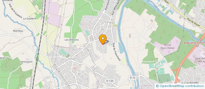 localisation de l'entreprise MONSIEUR ROMAIN CHAUVET à FLEAC