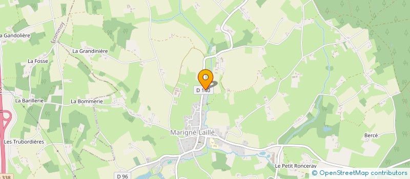 localisation de l'entreprise MONSIEUR ROMAIN CHENOFFE  MARIGNE-LAILLE