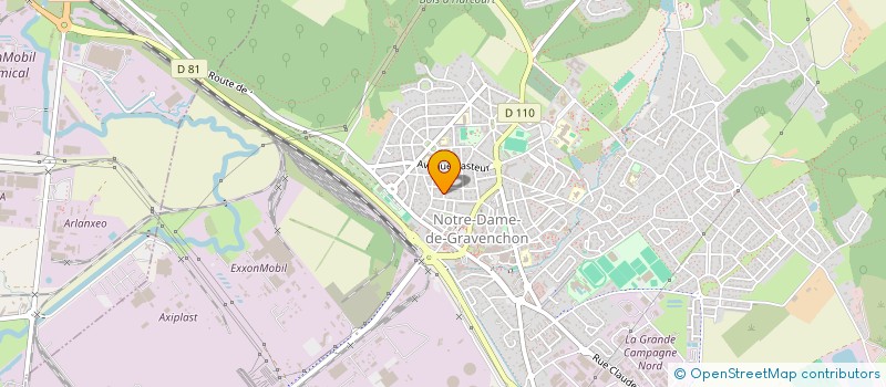 localisation de l'entreprise MONSIEUR ROMAIN CHENU  PORT-JEROME-SUR-SEINE