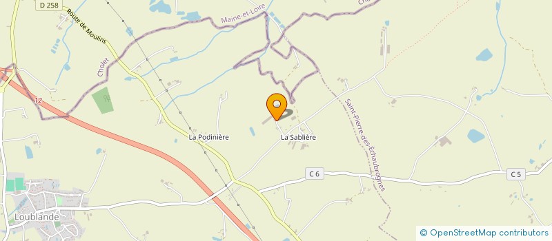 localisation de l'entreprise MONSIEUR ROMAIN CHEVALLIER  MAULEON