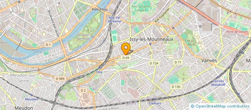 localisation de l'entreprise MONSIEUR ROMAIN CHIBOUT à ISSY-LES-MOULINEAUX