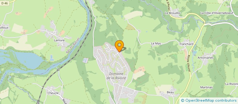 localisation de l'entreprise MONSIEUR ROMAIN CHOMETTE  SAINT-ETIENNE