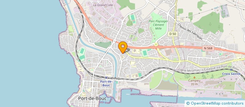 localisation de l'entreprise MONSIEUR ROMAIN CIAPPARA  PORT-DE-BOUC