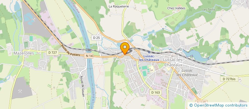 localisation de l'entreprise MONSIEUR ROMAIN CICE  MAZEROLLES