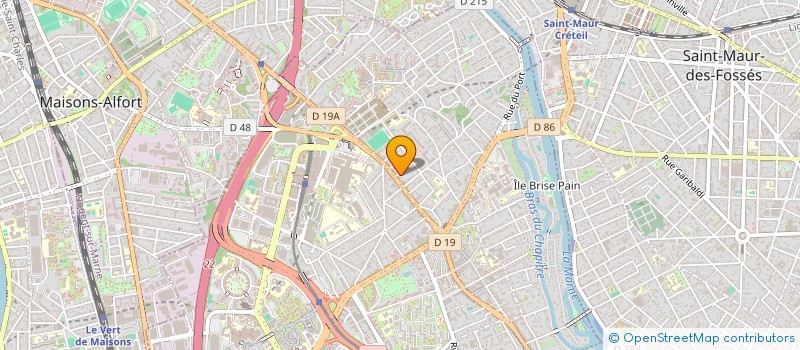 localisation de l'entreprise MONSIEUR ROMAIN CLAUDET  PARIS