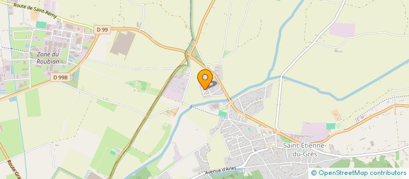 localisation de l'entreprise MONSIEUR ROMAIN CLAVEL  SAINT-ETIENNE-DU-GRES