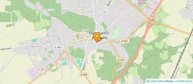 localisation de l'entreprise MONSIEUR ROMAIN CLEMENT  SILLY-LE-LONG