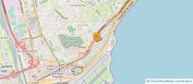 localisation de l'entreprise MONSIEUR ROMAIN CLEMENT à NICE