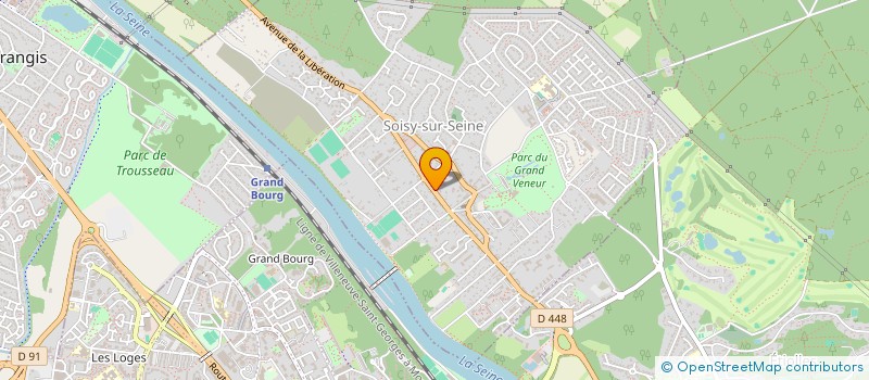 localisation de l'entreprise MONSIEUR ROMAIN CLEMENT à SOISY-SUR-SEINE