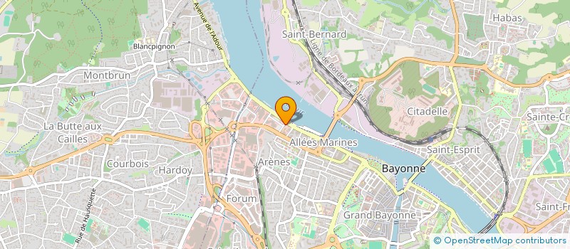 localisation de l'entreprise MONSIEUR ROMAIN CLERET à BAYONNE