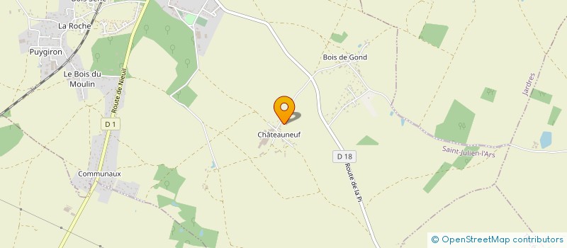 localisation de l'entreprise MONSIEUR ROMAIN CLIMENT  SAINT-JULIEN-L'ARS