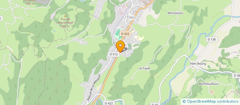 localisation de l'entreprise MONSIEUR ROMAIN CLOUP à YDES