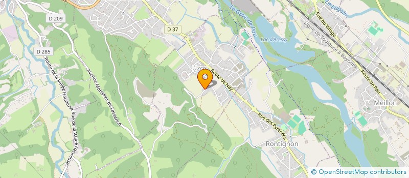 localisation de l'entreprise MONSIEUR ROMAIN CLOUTIER  UZOS