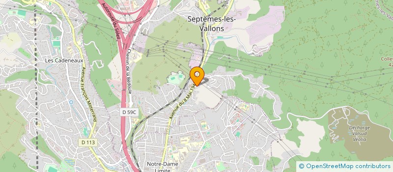 localisation de l'entreprise MONSIEUR ROMAIN CO  SEPTEMES LES VALLONS