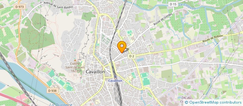 localisation de l'entreprise MONSIEUR ROMAIN COBO  CAVAILLON