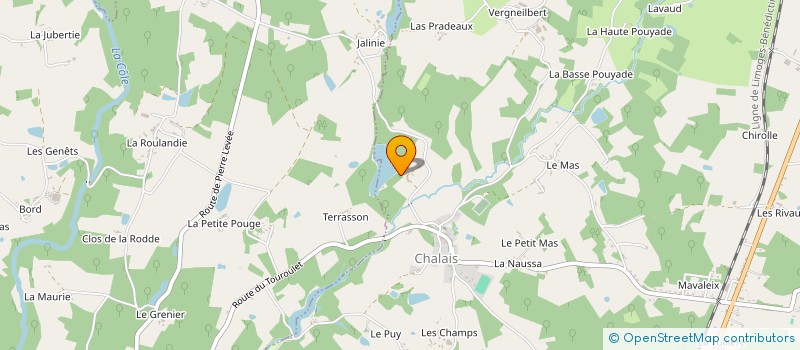 localisation de l'entreprise MONSIEUR ROMAIN COCCHI à THIVIERS