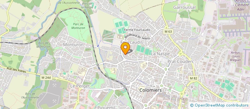 localisation de l'entreprise MONSIEUR ROMAIN COINTET à COLOMIERS
