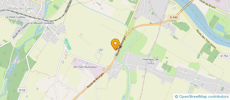 localisation de l'entreprise MONSIEUR ROMAIN COLAS à POILLY-LEZ-GIEN