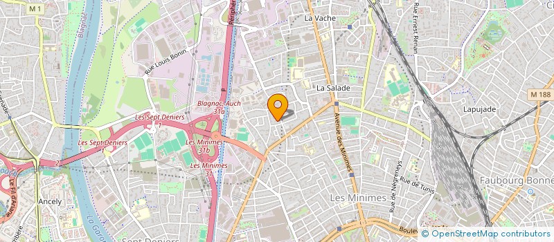 localisation de l'entreprise MONSIEUR ROMAIN COLINET à TOULOUSE