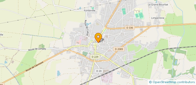 localisation de l'entreprise MONSIEUR ROMAIN COLOMBIER  LEZOUX