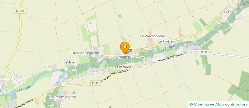 localisation de l'entreprise MONSIEUR ROMAIN COMBE à SCEAUX-DU-GATINAIS