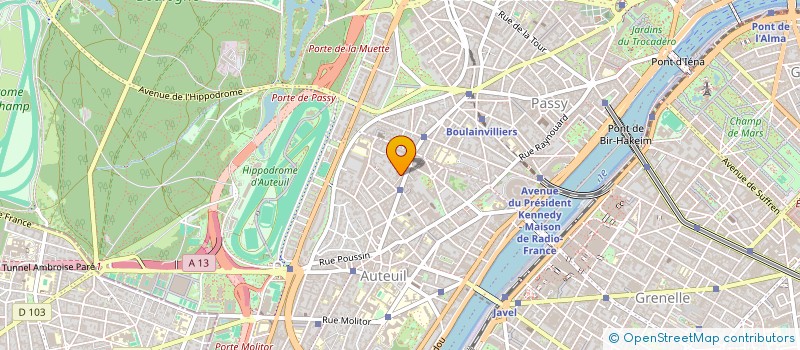 localisation de l'entreprise MONSIEUR ROMAIN COMBES  PARIS