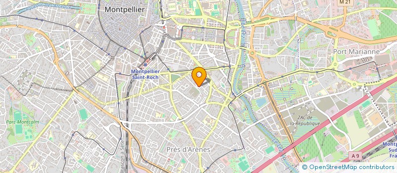 localisation de l'entreprise MONSIEUR ROMAIN CONEGERO à MONTPELLIER