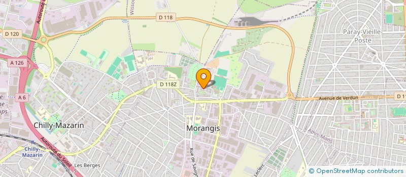 localisation de l'entreprise MONSIEUR ROMAIN CONSANI à MORANGIS