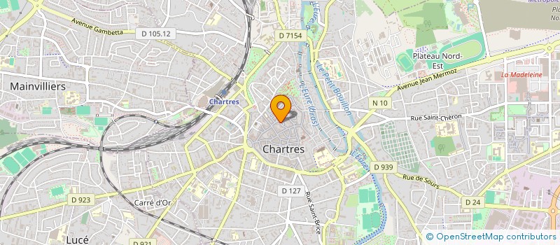 localisation de l'entreprise MONSIEUR ROMAIN COPLO à CHARTRES