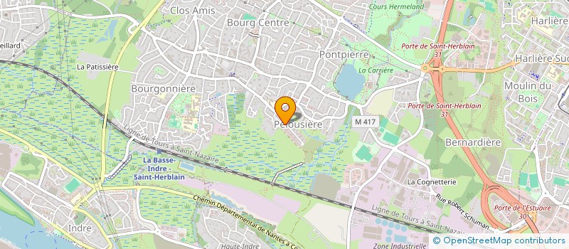 localisation de l'entreprise MONSIEUR ROMAIN COQUILLAUD  SAINT-HERBLAIN