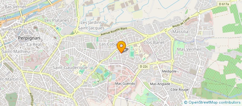 localisation de l'entreprise MONSIEUR ROMAIN CORONES à PERPIGNAN