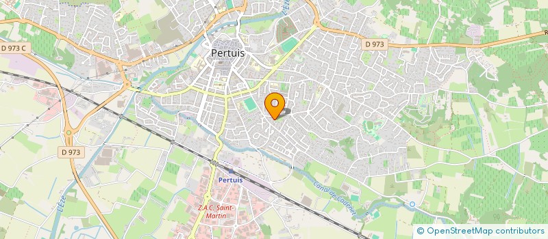 localisation de l'entreprise MONSIEUR ROMAIN CORUBLE  PERTUIS