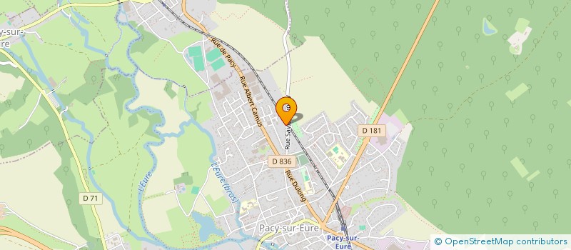 localisation de l'entreprise MONSIEUR ROMAIN COULLANGE  PACY-SUR-EURE