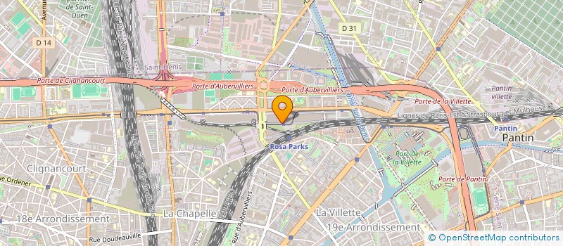 localisation de l'entreprise MONSIEUR ROMAIN COURAULT  PARIS