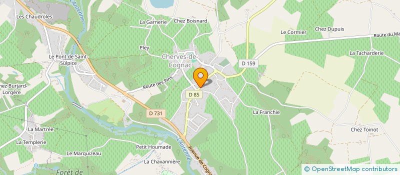 localisation de l'entreprise MONSIEUR ROMAIN COURCOUX à VAL-DE-COGNAC