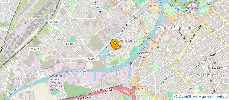 localisation de l'entreprise MONSIEUR ROMAIN COURTIER à LILLE