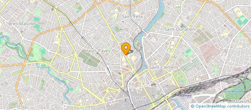 localisation de l'entreprise MONSIEUR ROMAIN COUTURIER à NANTES