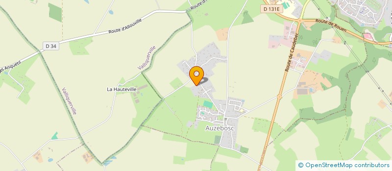 localisation de l'entreprise MONSIEUR ROMAIN COUVEZ  AUZEBOSC