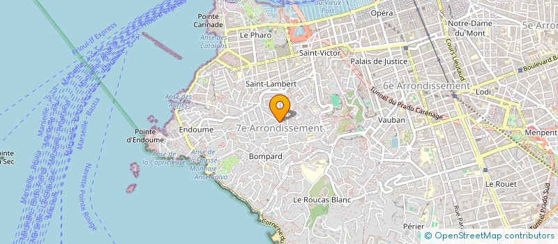 localisation de l'entreprise MONSIEUR ROMAIN CRABETT à MARSEILLE