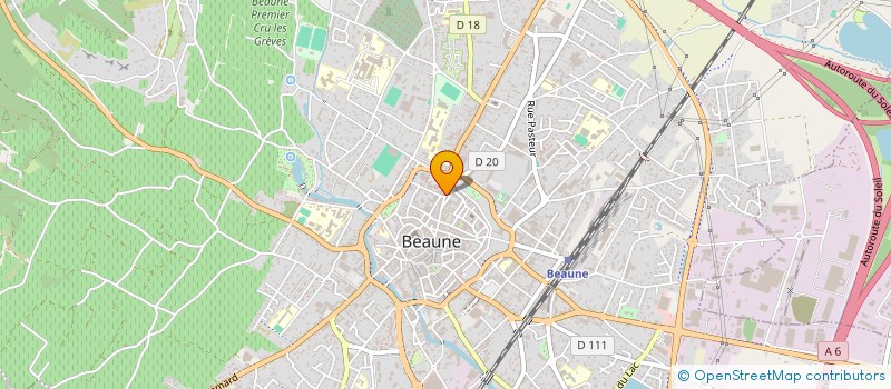 localisation de l'entreprise MONSIEUR ROMAIN CREPIER à BEAUNE