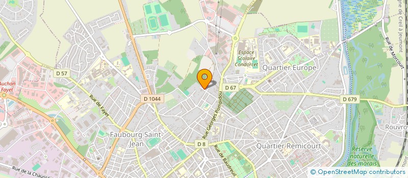 localisation de l'entreprise MONSIEUR ROMAIN CRESSON à SAINT-QUENTIN