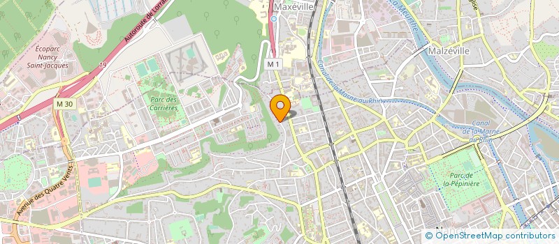 localisation de l'entreprise MONSIEUR ROMAIN CRISPINI  NANCY