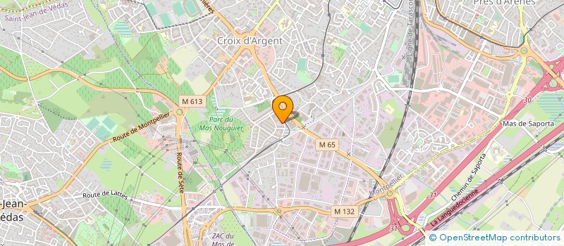 localisation de l'entreprise MONSIEUR ROMAIN CRISTEAU à MONTPELLIER