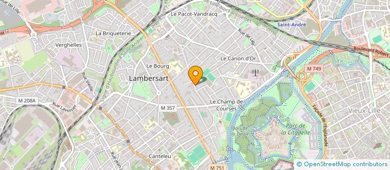 localisation de l'entreprise MONSIEUR ROMAIN CROSSON à LAMBERSART