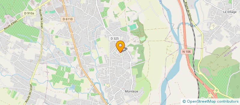 localisation de l'entreprise MONSIEUR ROMAIN CUBILIER  SAINT-CHRISTOL-LEZ-ALES