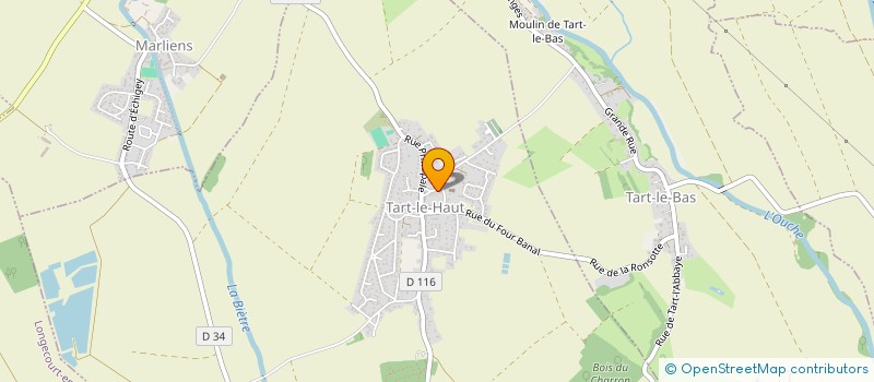 localisation de l'entreprise MONSIEUR ROMAIN DA SILVA  TART